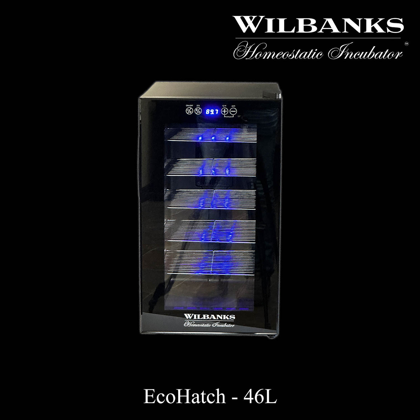 Wilbanks Homeostatic Incubator™ EcoHatch 46L - (Holds 4 Ball Python Clutches)