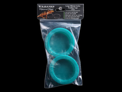 Wilbanks Large Silicone Gecko Feeding Cups - 2 Pack