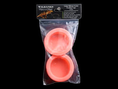 Wilbanks Large Silicone Gecko Feeding Cups - 2 Pack