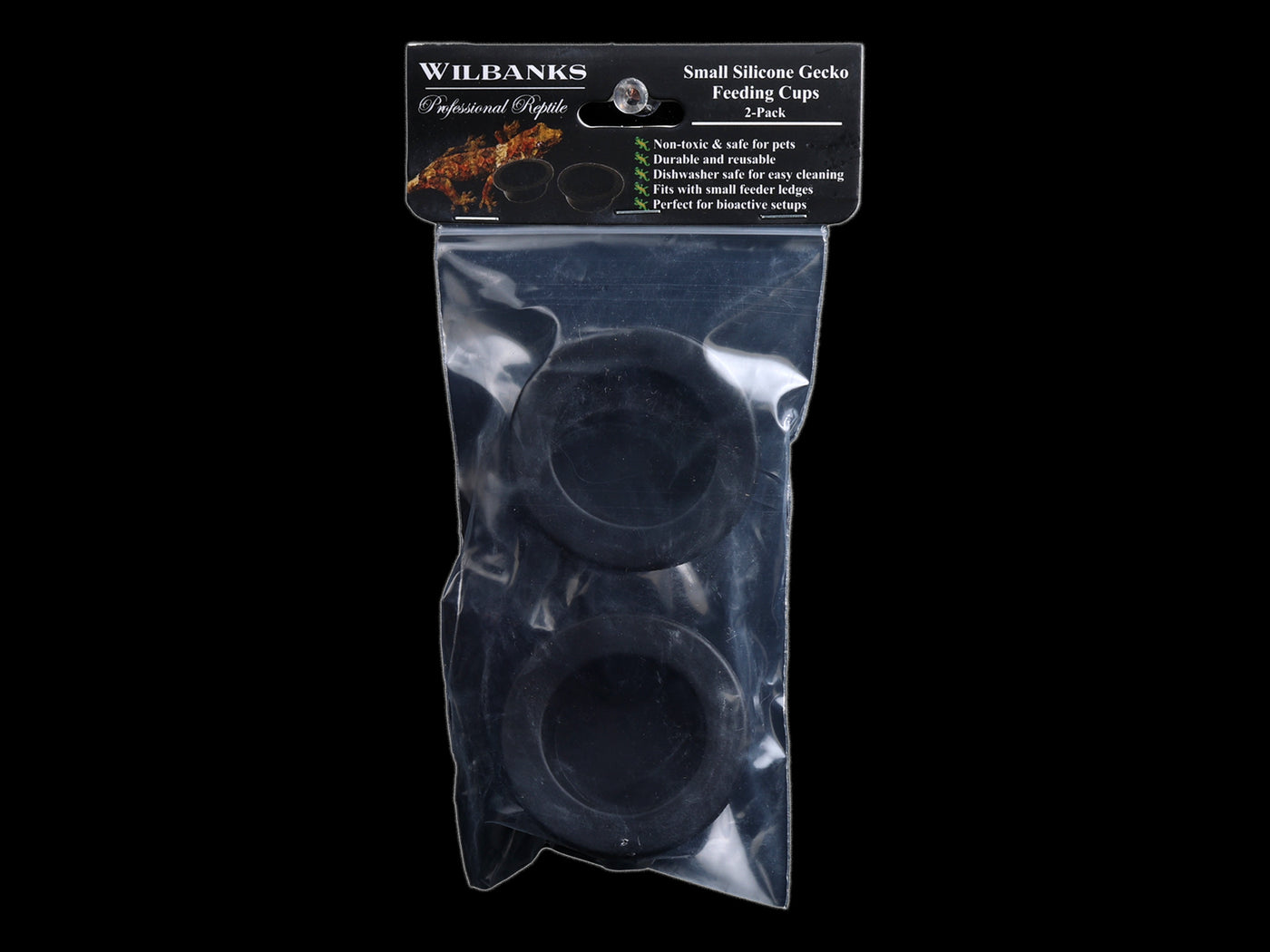 Wilbanks Small Silicone Gecko Feeding Cups - 2 Pack