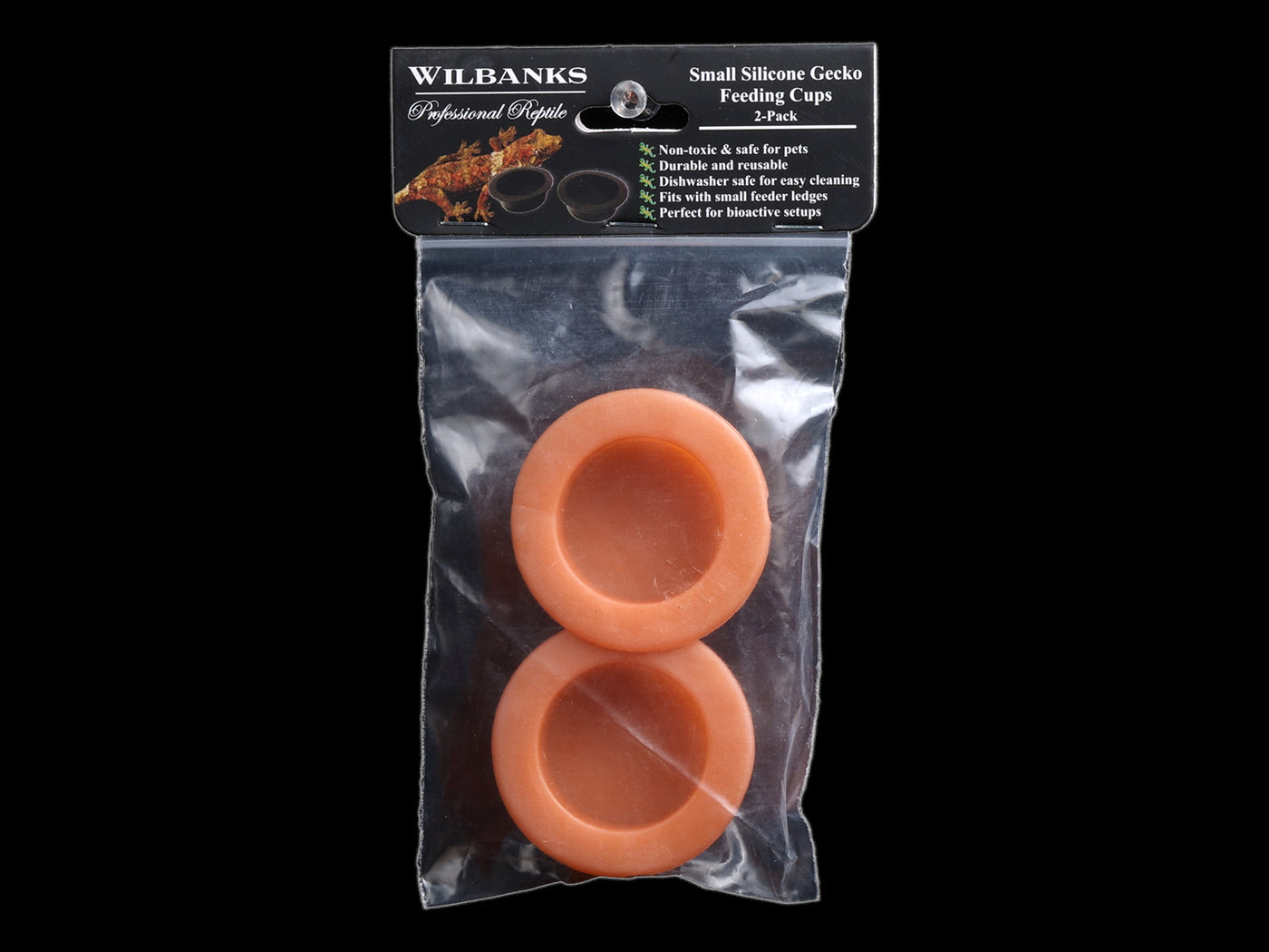 Wilbanks Small Silicone Gecko Feeding Cups - 2 Pack