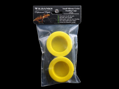 Wilbanks Small Silicone Gecko Feeding Cups - 2 Pack