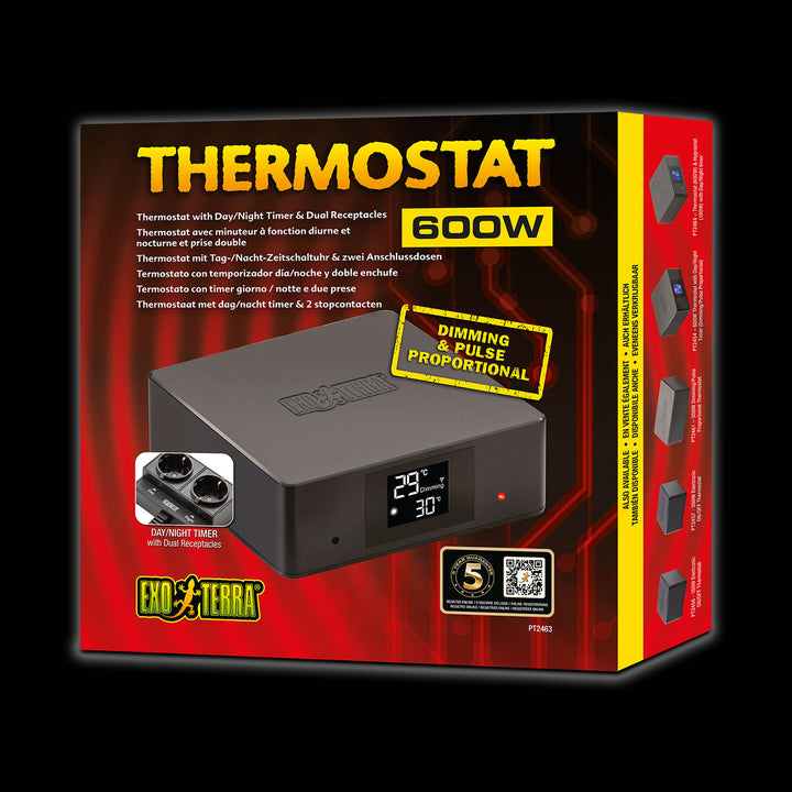 Exo terra dimming pulse thermostat 600w best sale